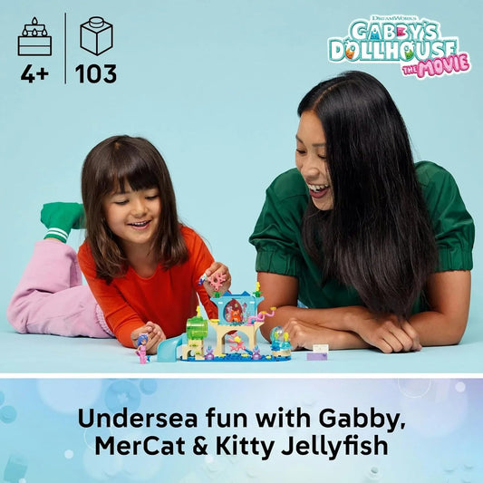 LEGO 11204 Gabbyƒ??s Dollhouse Mermaid Gabbyƒ??s Aquarium Adventure 11204 Sea Creature Toy with Ocean Life and Animals, Small Toy for Kids - Jaiman Toys