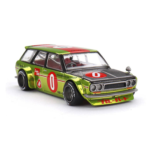 Kaido House 1:64 Datsun 510 Wagon – OG Flow Yellow Diecast Model - Jaiman Toys