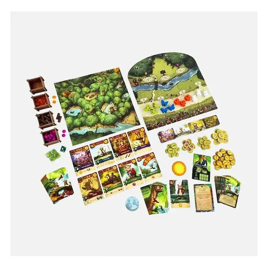 My Lil’ Everdell – Family-Friendly Board Game | Nature & Fantasy Adventure for Kids | 20–40 Min | Ages 4+ | 1–4 Players - Jaiman Toys