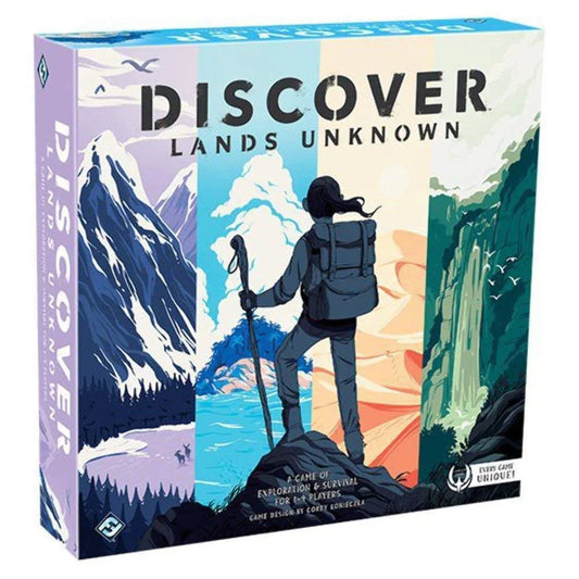 Discover : Lands Unknown Board Game 1-4 Players - Jaiman Toys