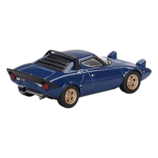 Mini GT Lancia Stratos HF Stradale Bleu Vincennes Die-Cast Model Car Age 14+ - Jaiman Toys