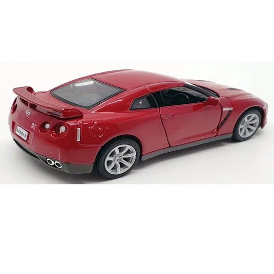 KiNSMART KT5340W Nissan GT-R R35 – 1:36 Scale Die-Cast Model Toy Car - Red - Jaiman Toys