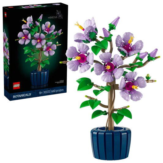 LEGO Icons Botanical Collection ƒ?? Hibiscus (10372) | 660 Pieces - Jaiman Toys