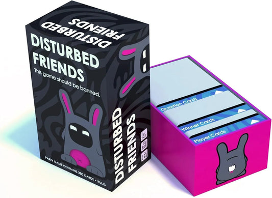 Disturbed Friends This Game Should Be Banned Card Game - Jaiman Toys