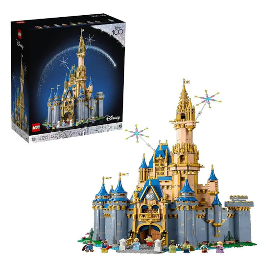 Lego 43222 Disney Castle- 4837-Pcs Celebration of Disney's 100th Anniversary - Jaiman Toys
