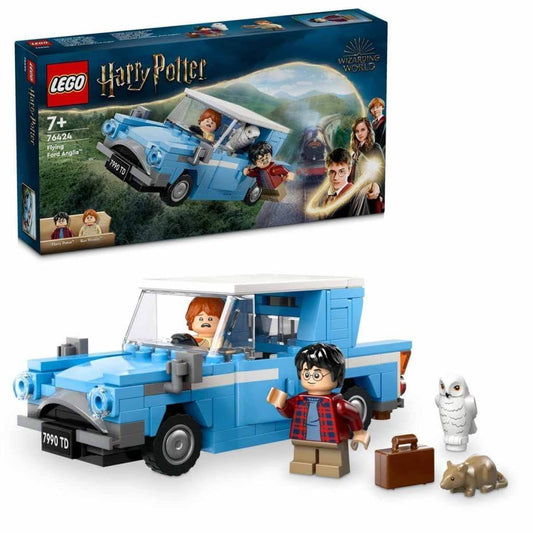 (Damage Box) LEGO 76424 Harry Potter Flying Ford Anglia Car (165 Pieces) - Jaiman Toys