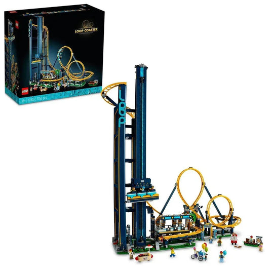 (Box Damage) LEGO Loop Coaster 10303 Building Kit (3,756 Pieces) - Jaiman Toys