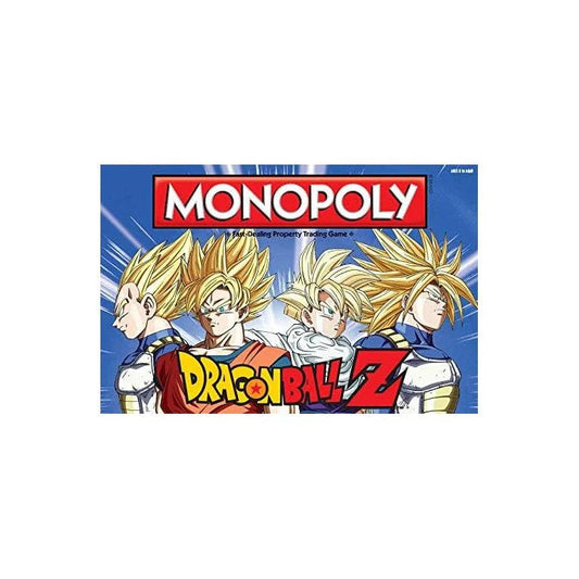 USAopoly Dragon Ball Z Edition Monopoly – Power Up and Dominate the Game! - Jaiman Toys