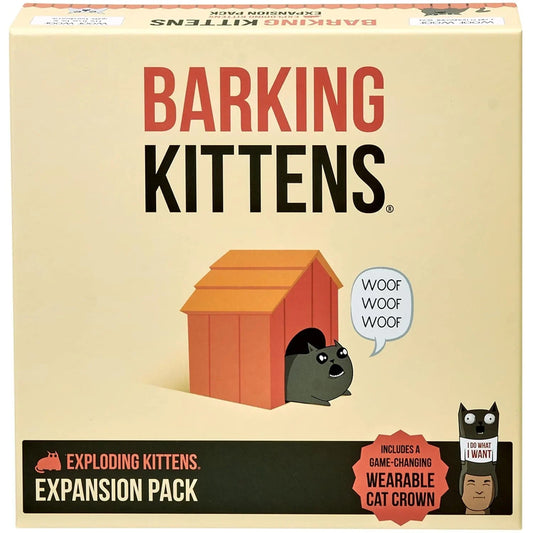 Barking Kittens : Exploding Kittens Expansion Board Game - Jaiman Toys