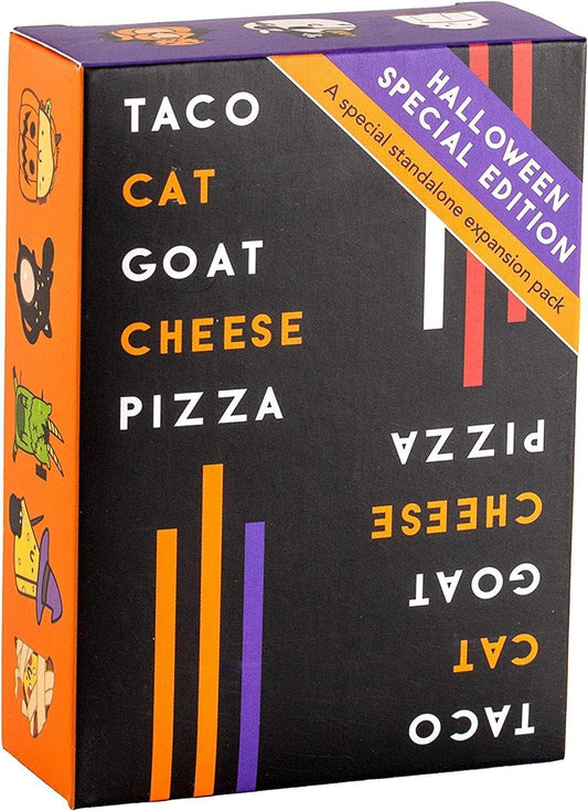 Taco Cat Goat Cheese Pizza Halloween Edition Board Game - Jaiman Toys