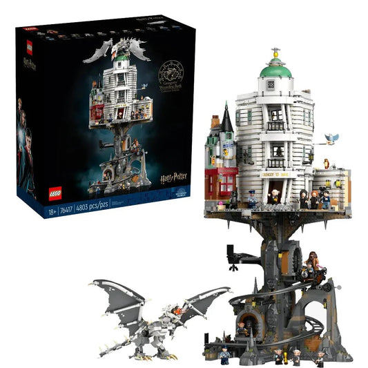 Lego Harry Potter 76417 Gringotts Wizard Bench - Collector's Edition (4803 Pieces) Age 18+ - Jaiman Toys