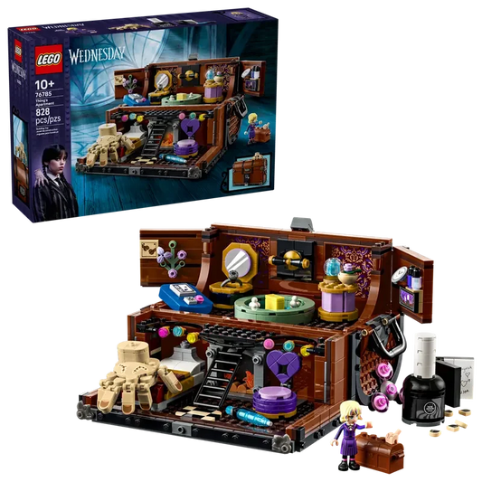 LEGO?? Wednesday Thingƒ??s Apartment 76785 ƒ?? 828 Piece ƒ??Portable Houseƒ?� Set - Jaiman Toys