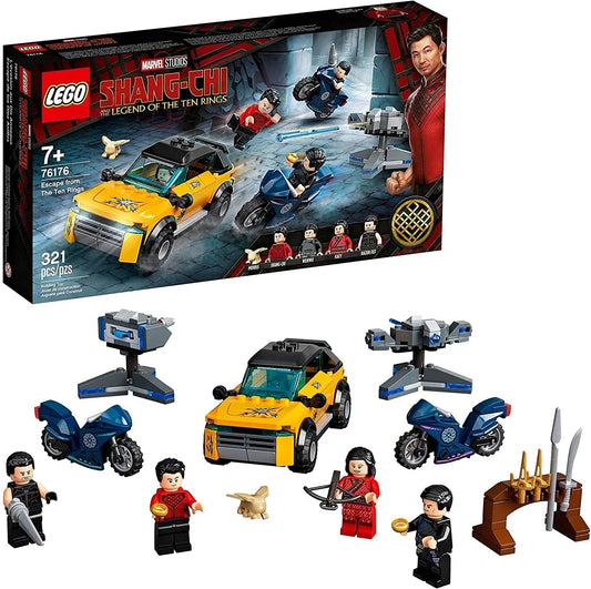 LEGO 76176 Marvel Shang-Chi Escape from The Ten Rings - Jaiman Toys