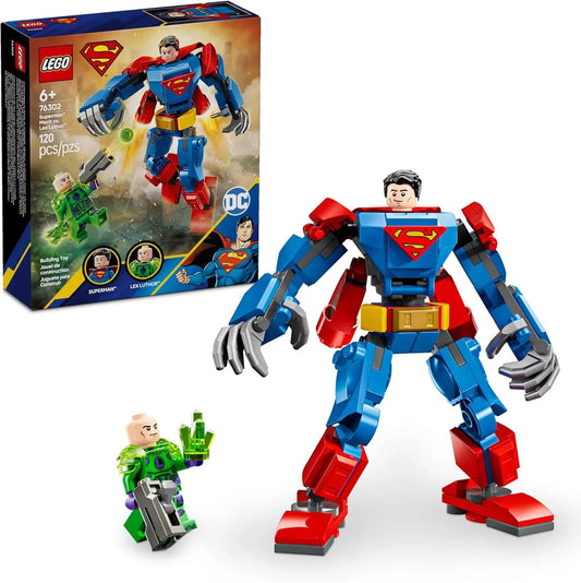 LEGO 76302 DC Superman Mech vs. Lex Luthor Building Set (120 Pieces) - Jaiman Toys