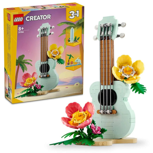 LEGO 31156 Tropical Ukulele 3in1 Toy Set (387 Pieces) - Jaiman Toys