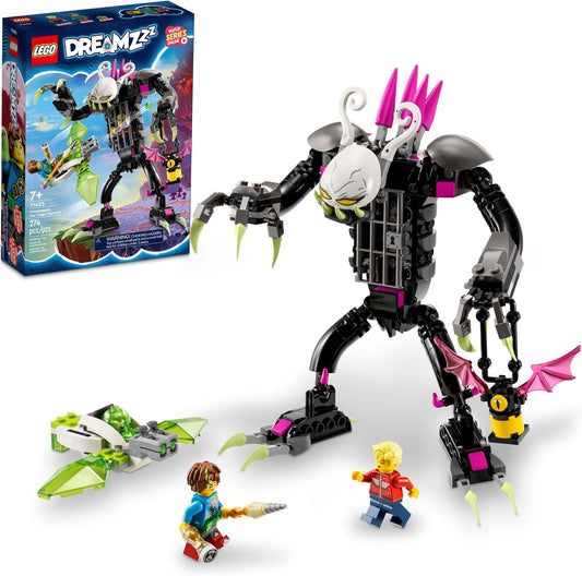 (Repacked)LEGO DREAMZzz Grimkeeper The Cage Monster - Building Set - Toys for Boys and Girls Ages 9+ - Kids' Toys with 2 Building Options and 2 Minifigures - 71455 - Jaiman Toys