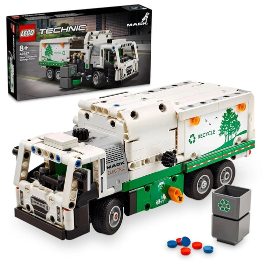 LEGO 42167 Mack LR Electric Garbage Truck (503 Pieces) - Jaiman Toys
