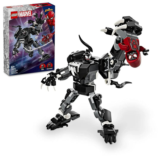 LEGO Marvel Venom Mech Armor vs. Miles Morales 76276 (134 Pieces) - Jaiman Toys