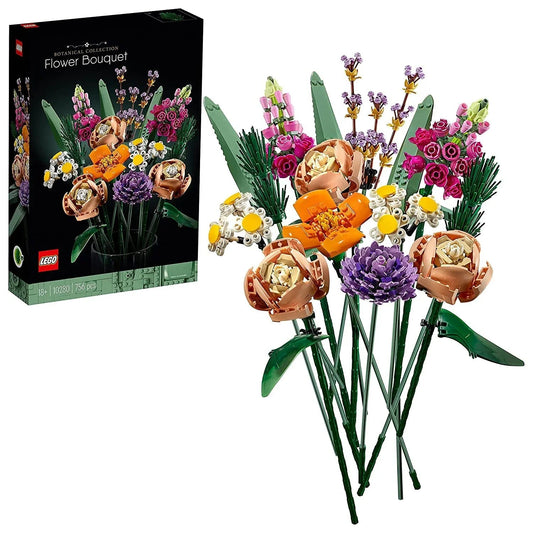 LEGO 10280 Flower Bouquet Building Kit (756 Pieces) ; Botanical Collection - Jaiman Toys