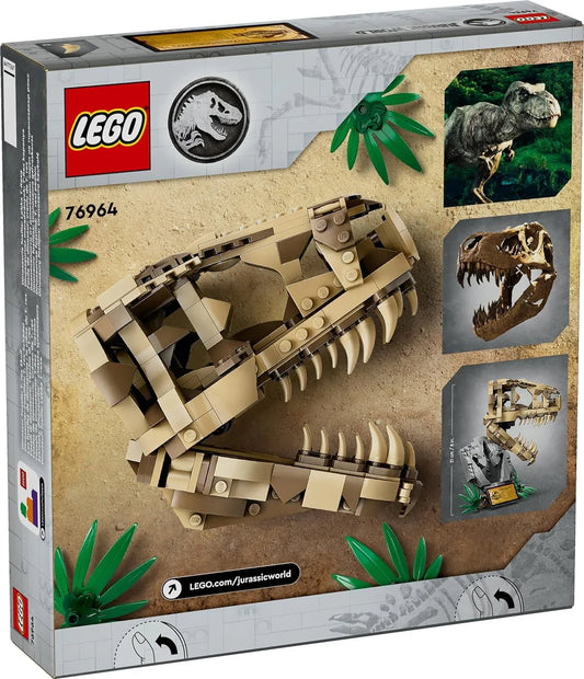 LEGO 76964 Dinosaur Fossils: T rex Skull (577 Pieces) - Jaiman Toys