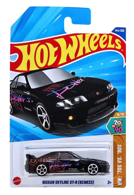 Hot Wheels  HYY80 HW '70S VS '90S - Nissan Skyline GT-R (BCNR33)