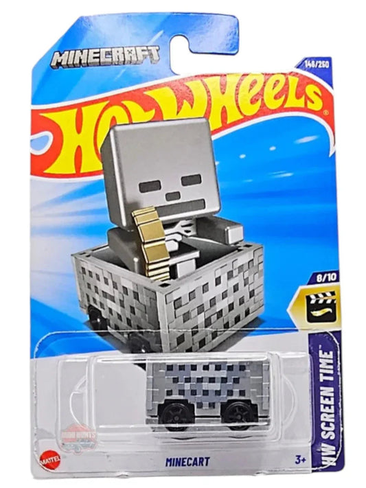 Hot Wheels HYY82 Minecart - Minecraft - Hw Screen Time