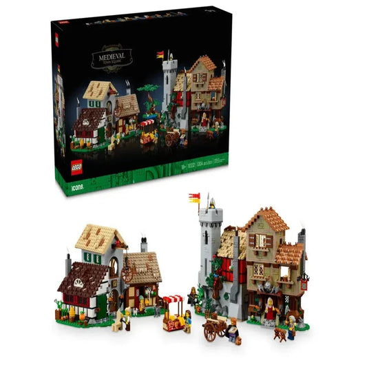 Lego 10332 Icons of the Medieval Town Square 3304 Pieces - Jaiman Toys