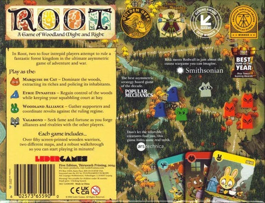 Root: A Game of Woodland Might and Right Board Game - Jaiman Toys
