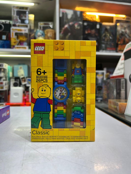 LEGO Classic 8020189 Buildable Minifigure Link Watch – Kids’ Creative Timepiece