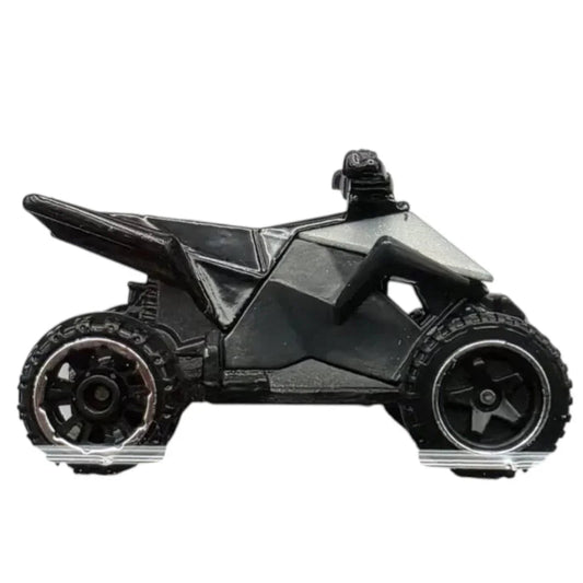 Hot Wheels Tesla Cyberquad die-cast model from the 2025 collection, part of the HW Dirt Series
