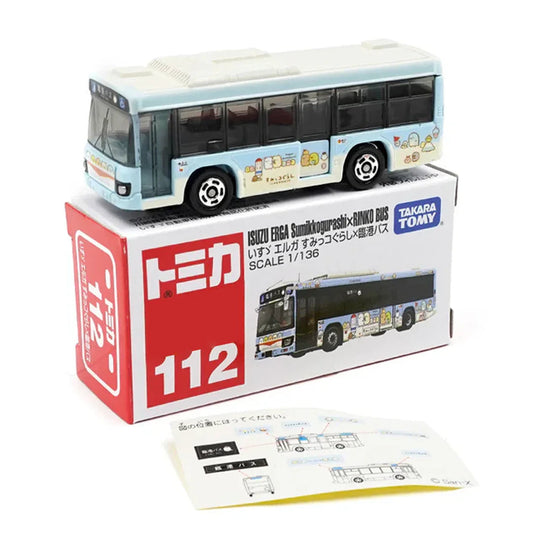 Tomica No.112 Isuzu Erga Sumikko Gurashi x Rinko Bus - Jaiman Toys