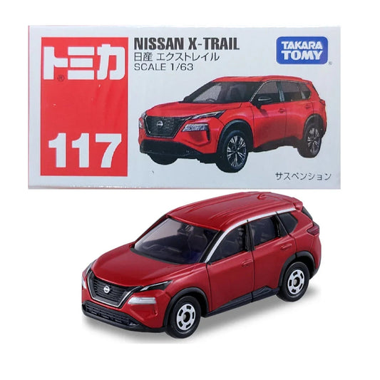 Takara Tomy Tomica No. 117 Nissan X-Trail- TAKARA TOMY -Diecast Scale Model Car - 1/63 - Jaiman Toys