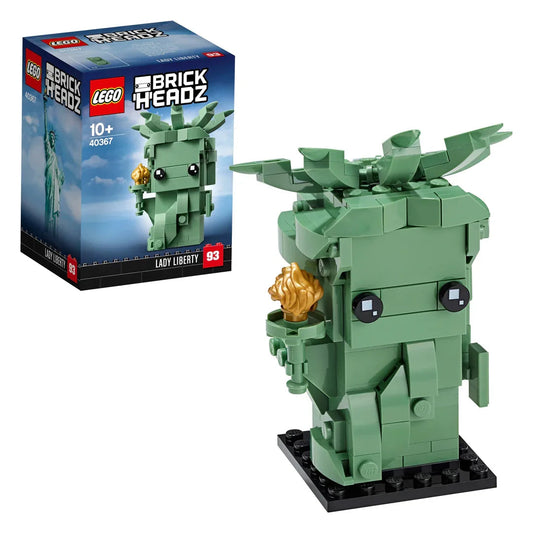 LEGO - 40367 - Brickheadz - Lady Liberty/Statue of Liberty - 93 (153 Pieces) - Jaiman Toys