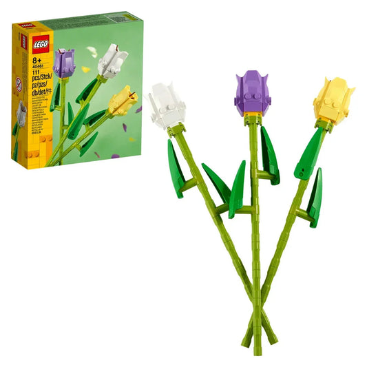LEGO 40461 Tulips Flower Bouquet (111 Pieces) - Jaiman Toys
