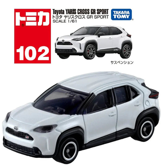 Tomica No.102 Toyota Yaris Cross GR Sport- TAKARA TOMY -Diecast Scale Model Car - 1/61 - Jaiman Toys