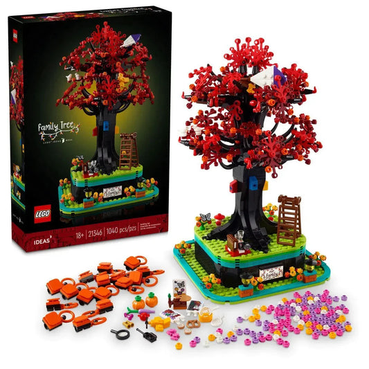LEGO Ideas Family Tree 21346 Building Blocks Toy Set, Gift for Adults (1040 Pieces)-Botanical Collection - Jaiman Toys