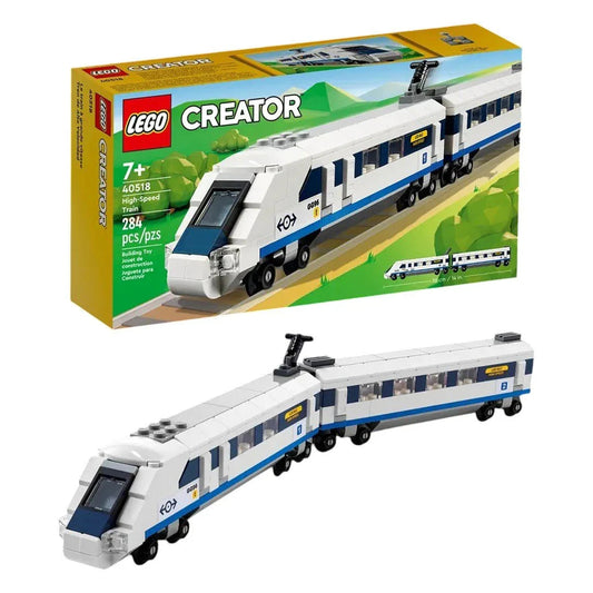 (Damage Box) LEGO Creator 40518 High Speed Train (284 Pieces) - Jaiman Toys