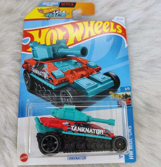 Hot Wheels – RIDE-ONS TANKNAOR 119/250-HTD42 - Jaiman Toys