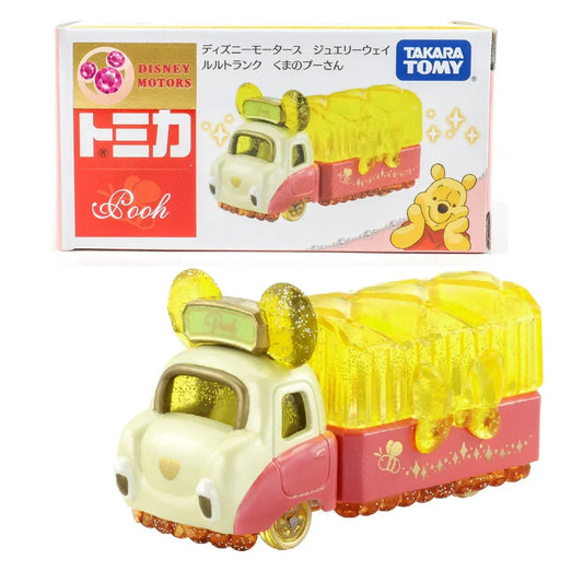 Disney Motors Jewelryway Lulu Trunk Pooh- TAKARA TOMY -Diecast Scale Model Car - Jaiman Toys